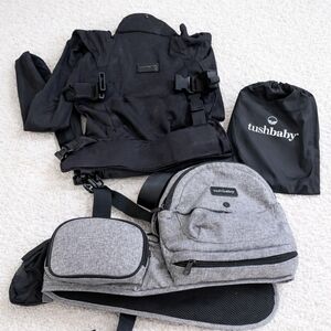 Tushbaby Carrier With Hands Free Infant Attachment